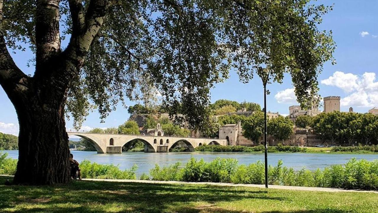 Appart Villa Magnolia Villeneuve Les Avignon - Provence Ngoại thất bức ảnh