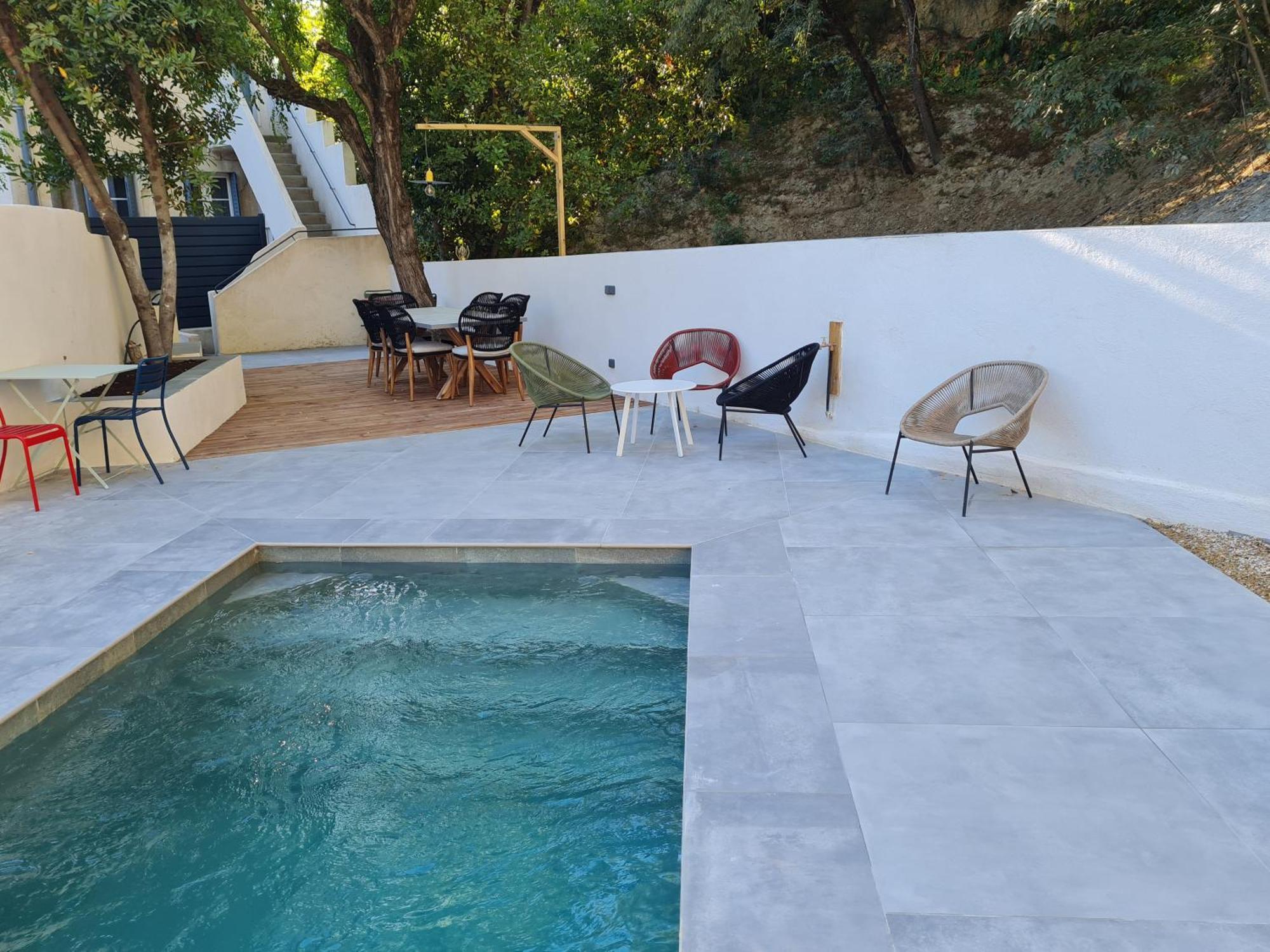Appart Villa Magnolia Villeneuve Les Avignon - Provence Ngoại thất bức ảnh
