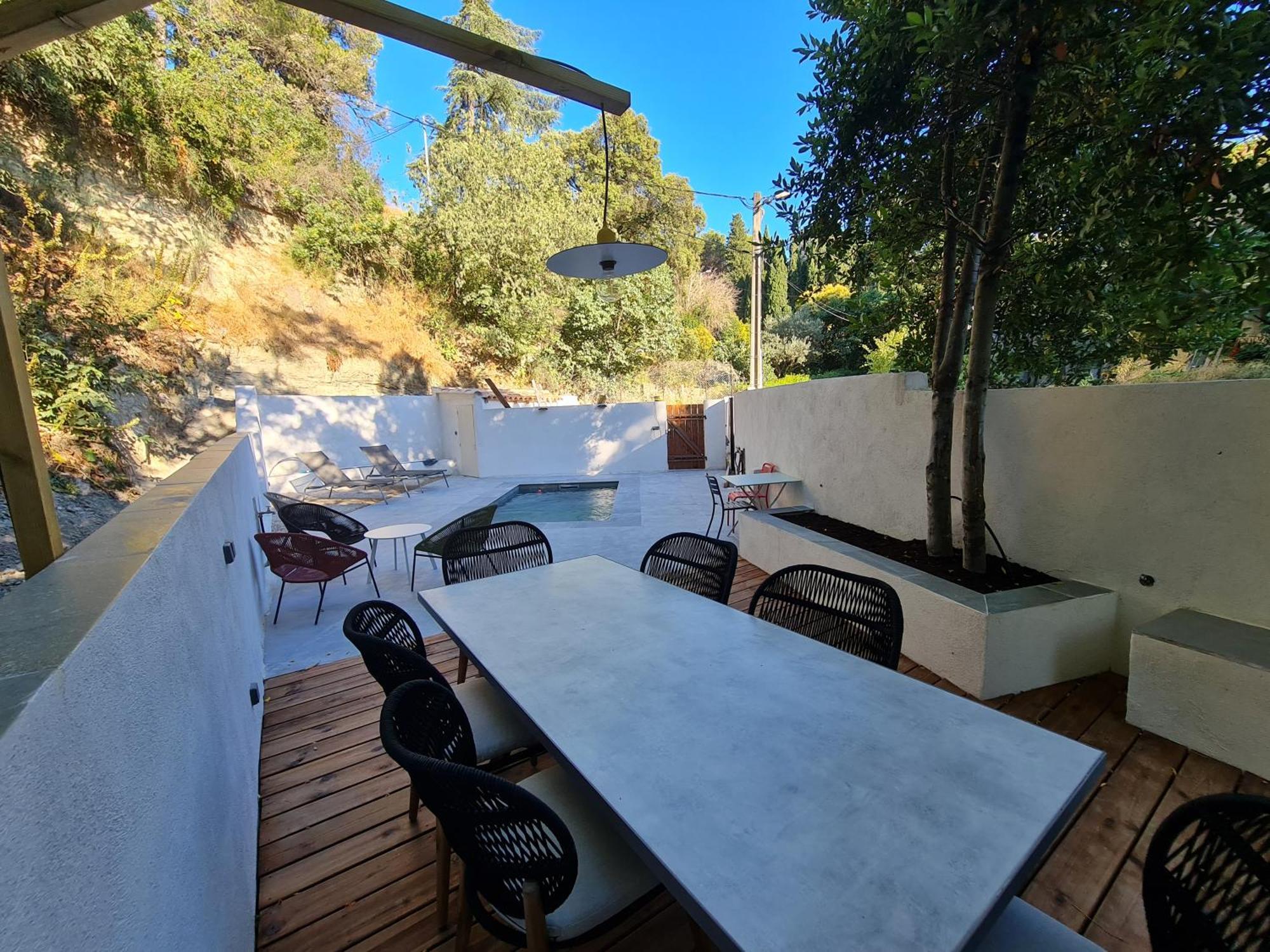 Appart Villa Magnolia Villeneuve Les Avignon - Provence Ngoại thất bức ảnh