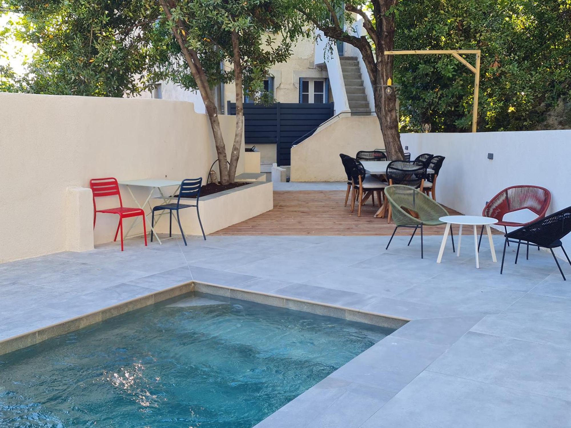 Appart Villa Magnolia Villeneuve Les Avignon - Provence Ngoại thất bức ảnh