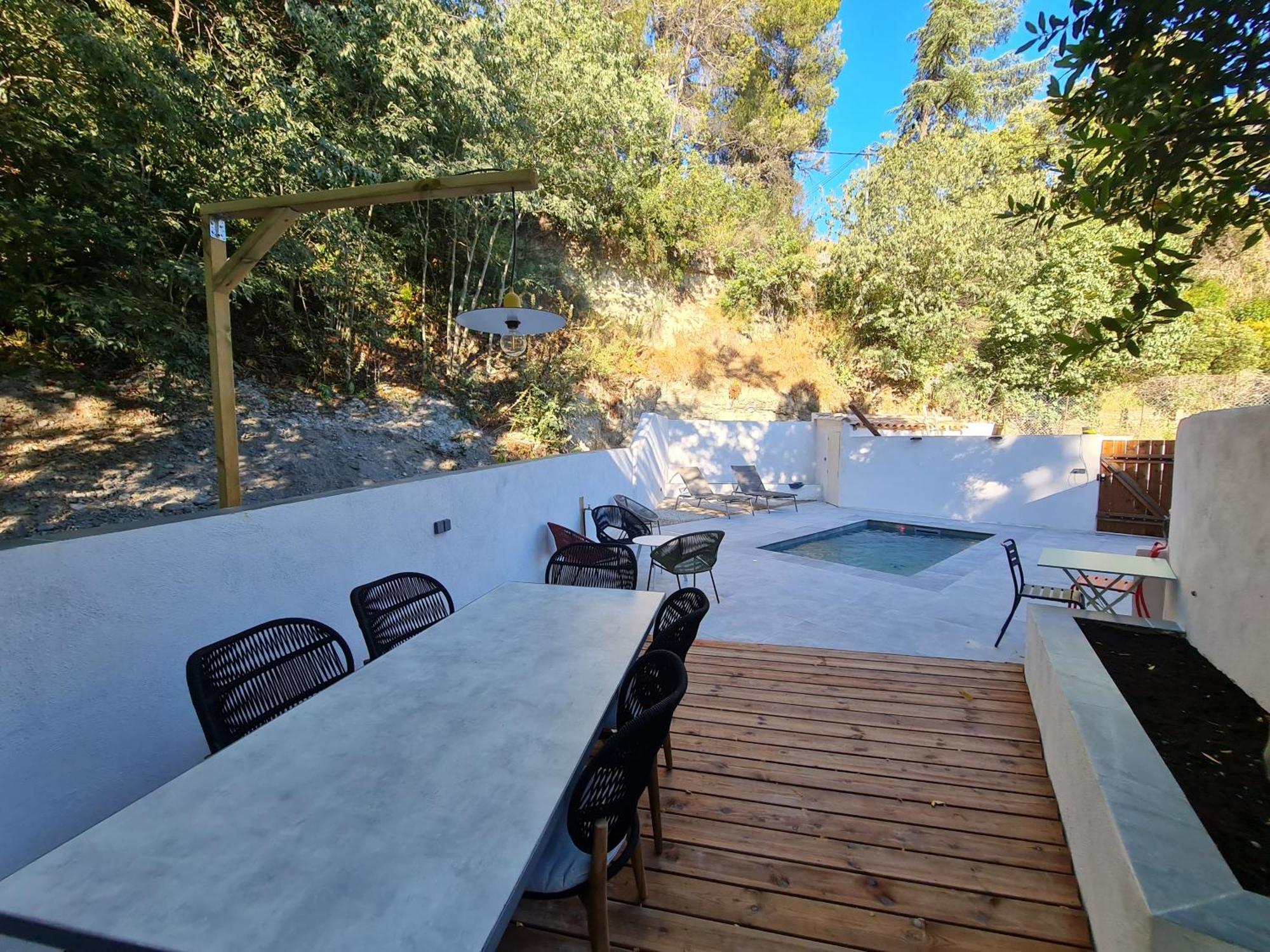 Appart Villa Magnolia Villeneuve Les Avignon - Provence Ngoại thất bức ảnh