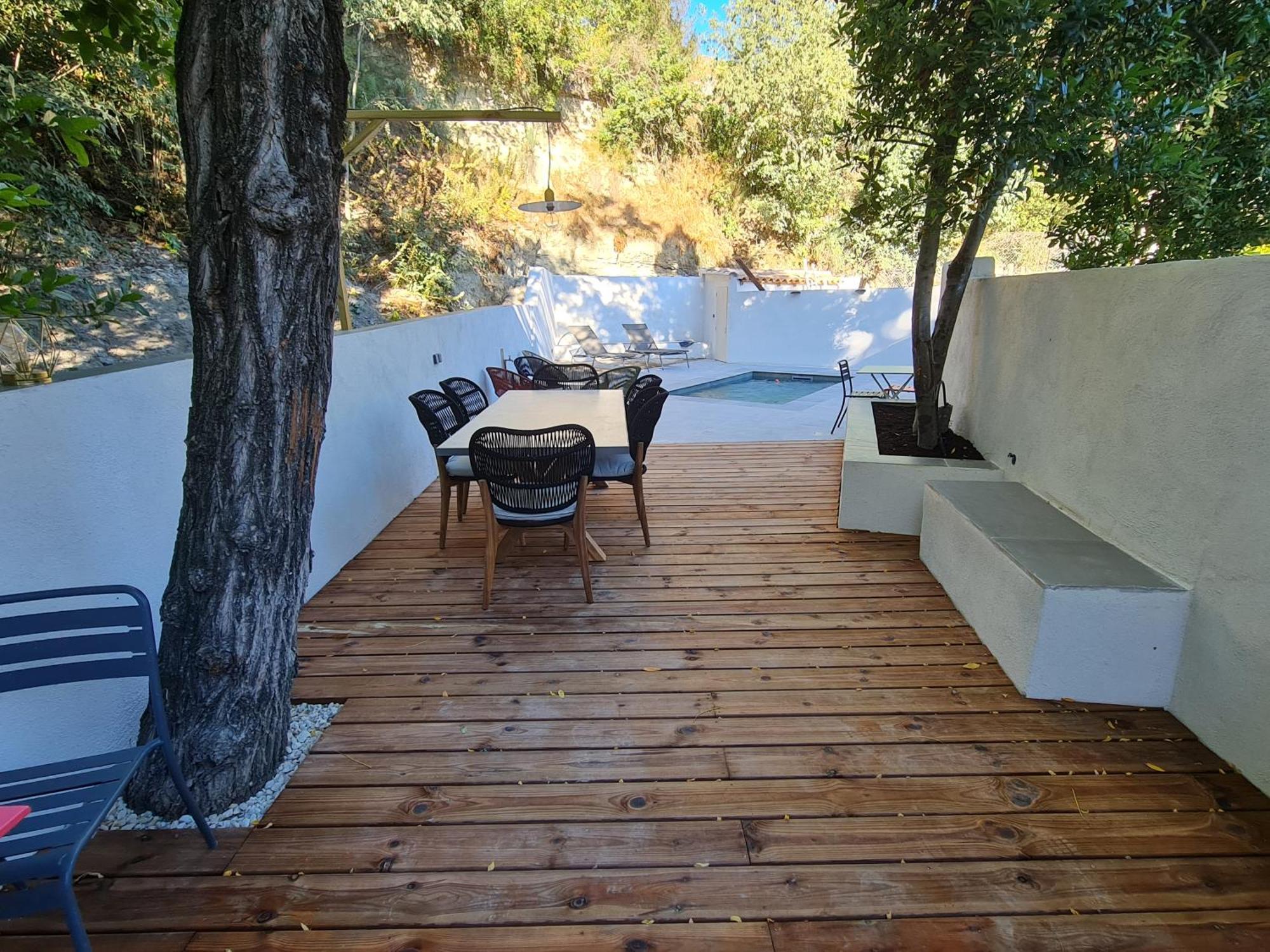 Appart Villa Magnolia Villeneuve Les Avignon - Provence Ngoại thất bức ảnh